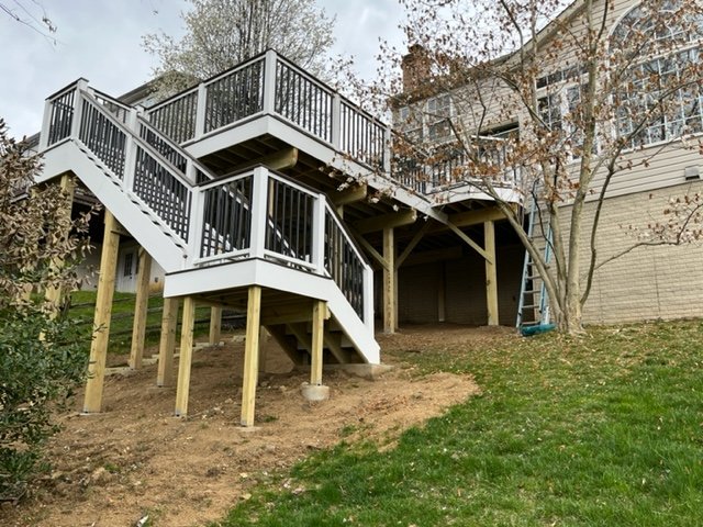 STAIR-ELEVATED-DECK